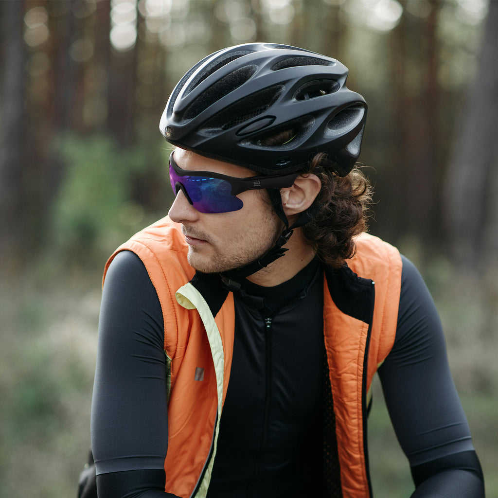 WOWRIO Smart Sport Glasses A8 - Blue