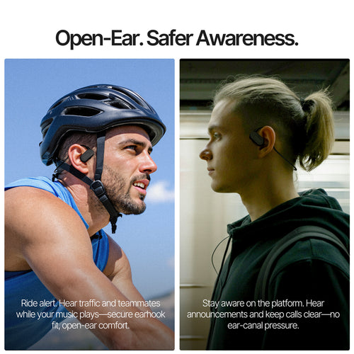 WOWRIO Airlio Open-Ear Neckband Headphones